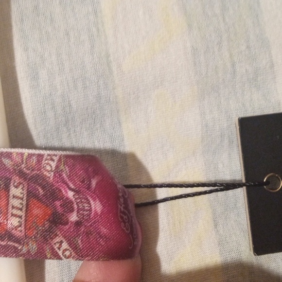 Christian Audigier/Ed Hardy Graphic T Wolf Ladies Hearts M - Picture 8 of 17